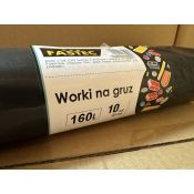 Worek na gruz My Fastec 160l kolor: czarny 160L 10 szt