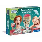 Zestaw kreatywny dla dzieci Clementoni zwariowana anatomia (50697)