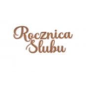 Ozdoba drewniana Sadpex ROCZNICA ŚLUBU DRS15B (5SZT)