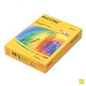 Papier kolorowy A4 żółta jasna 160g Mondi