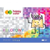 Blok rysunkowy Happy Color A3 kolorowy 80g 15k [mm:] 297x420 (HA37083040-09)