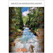 Kalendarz ścienny Telegraph POTOK plakatowy 670mm x 988mm (07)