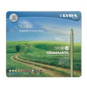 Kredki ołówkowe Lyra Graduate 24 kol. (L2871240)
