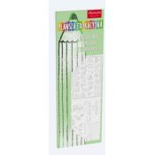 Kolorowanka Plansza edukacyjna. Zabawa z literkami Monumi (3358)