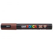 Marker suchościeralny Posca kakaowy brązowy 1,8-2,5mm okrągła końcówka Uni (PC-5M)
