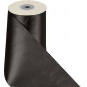 Wstążka Titanum Craft-Fun Series satynowa 100x25 [mm x m] czarny (100MM/25M 010)