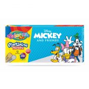 Plastelina Patio 12 kol. Mickey Disney Kids Colorino mix (89885PTR)