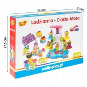 Masa plastyczna dla dzieci Smily Play lodziarnia mix (SP84952)