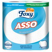 Ręcznik rolka Foxy Asso kolor: biały