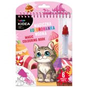 Kolorowanka Derform kotki MAGICZNA WIELORAZOWA KOLOROWANKA WODNA (MWKWPKA)