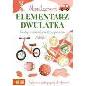 Książeczka edukacyjna Zielona Sowa Montessori. Elementarz dwulatka