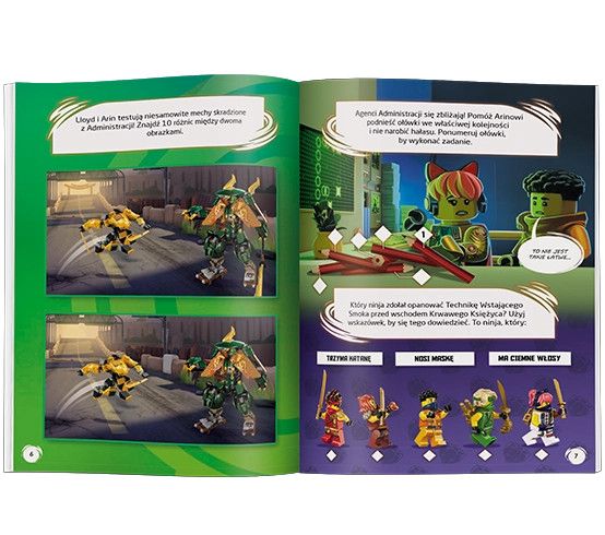 Książeczka edukacyjna Ameet LEGO® NINJAGO®. Wyprawa ninja (LNC 6738)