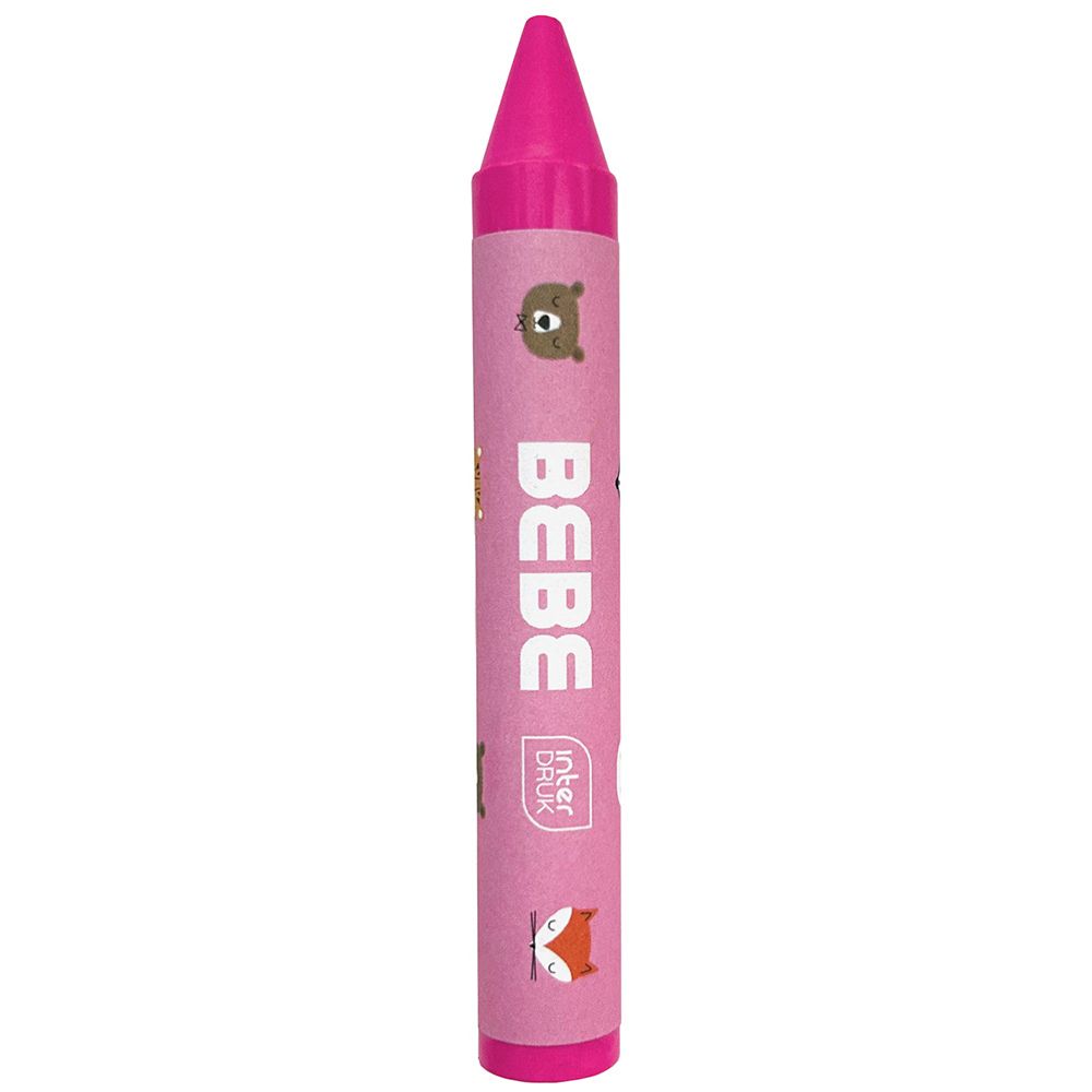 Kredki świecowe Interdruk BB KIDS pastel jumbo 8 kol. (8 kol)