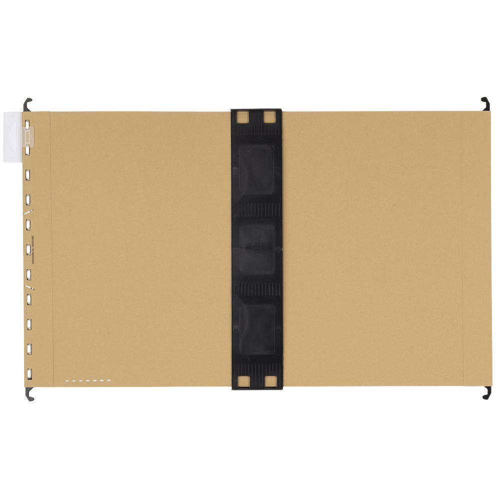 Teczka zawieszkowa Vertic Ultimate z poszerzanym dnem 2 cm A4 brązowy karton 320g Elba (100552068)