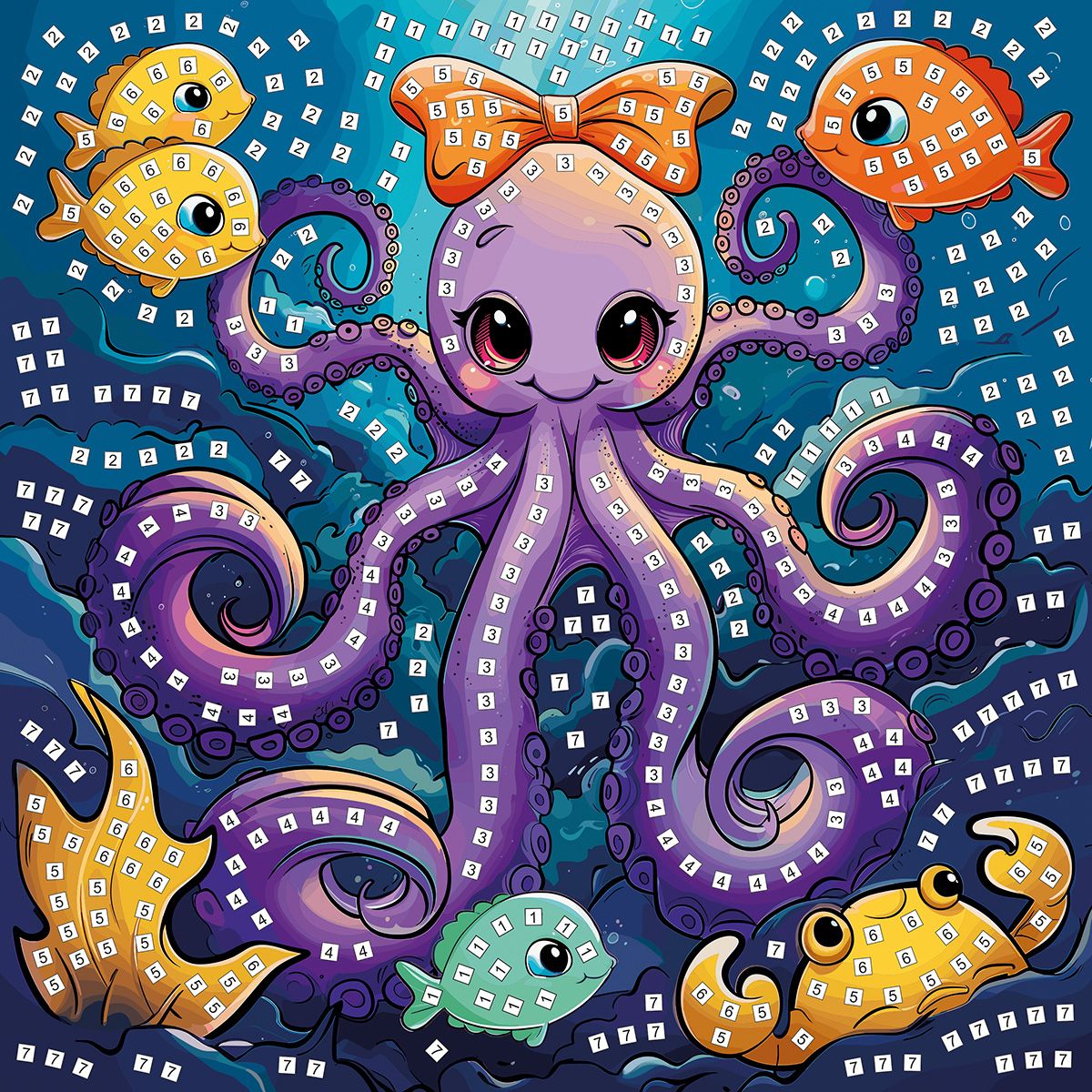 Mozaika ośmiornica Fun&Joy