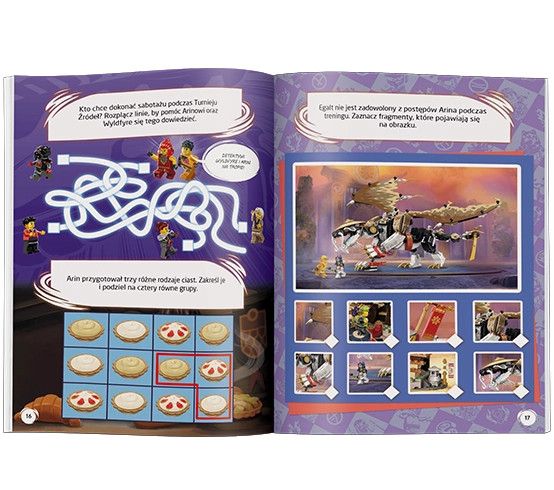 Książeczka edukacyjna Ameet LEGO® NINJAGO®. Wyprawa ninja (LNC 6738)