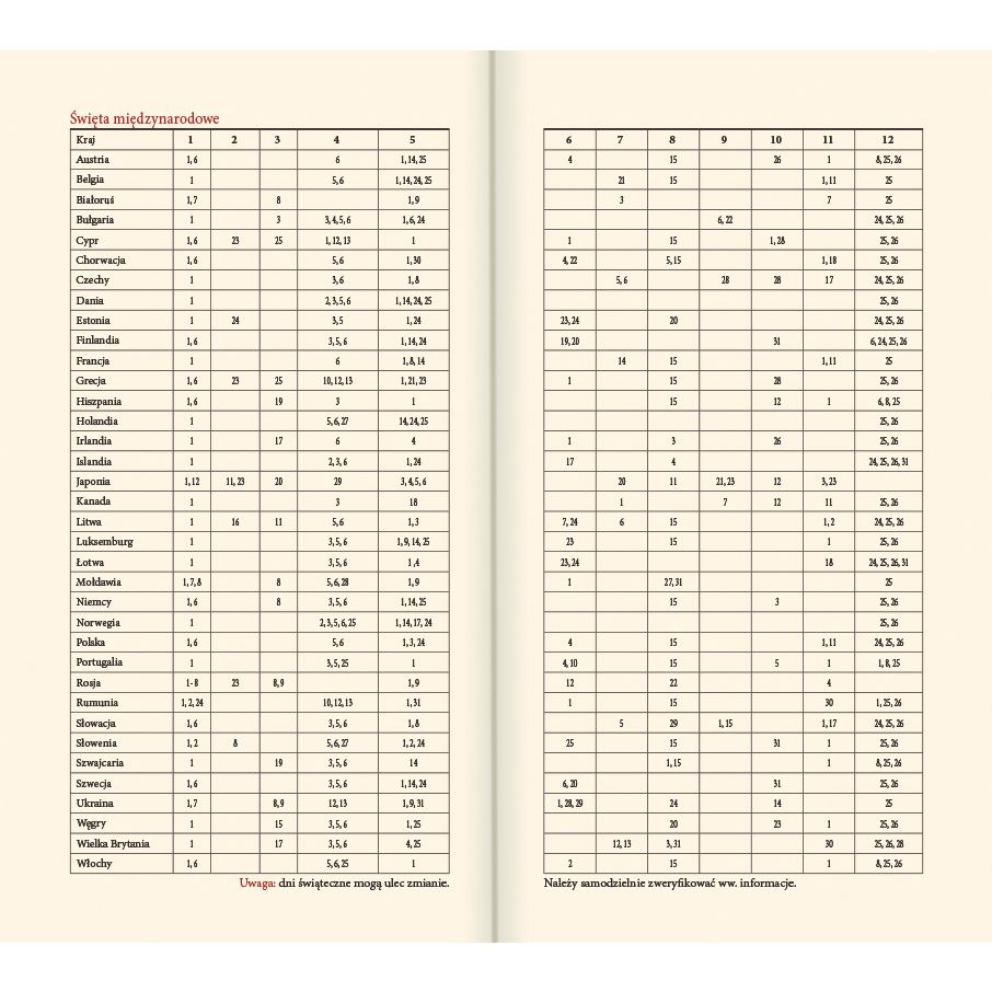 Kalendarz książkowy (terminarz) mix vivella kieszonkowy A6 Lucrum (11T)