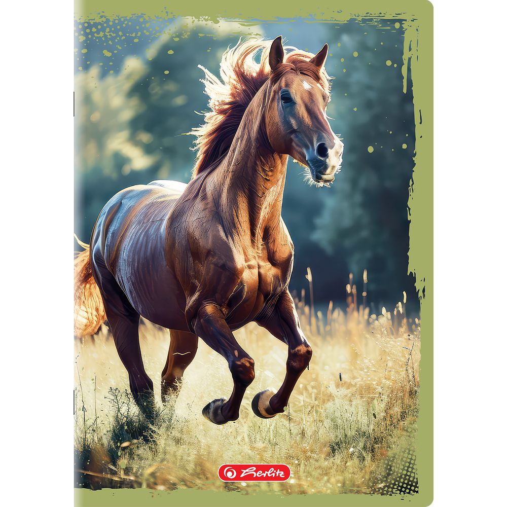 Zeszyt Herlitz Animals A5 16k. 70g gładki (400196854)