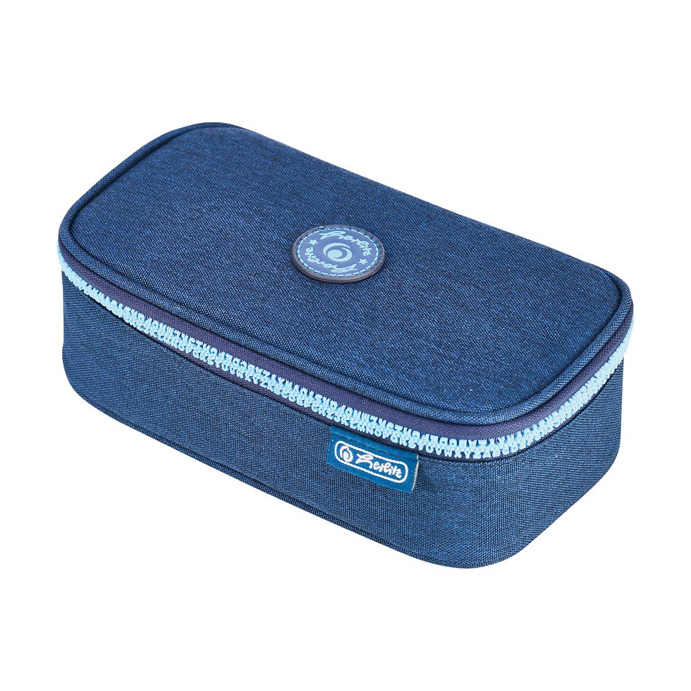 Piórnik Herlitz Kosmetyczka Beat Box ABC nieb/turkus (400197049)