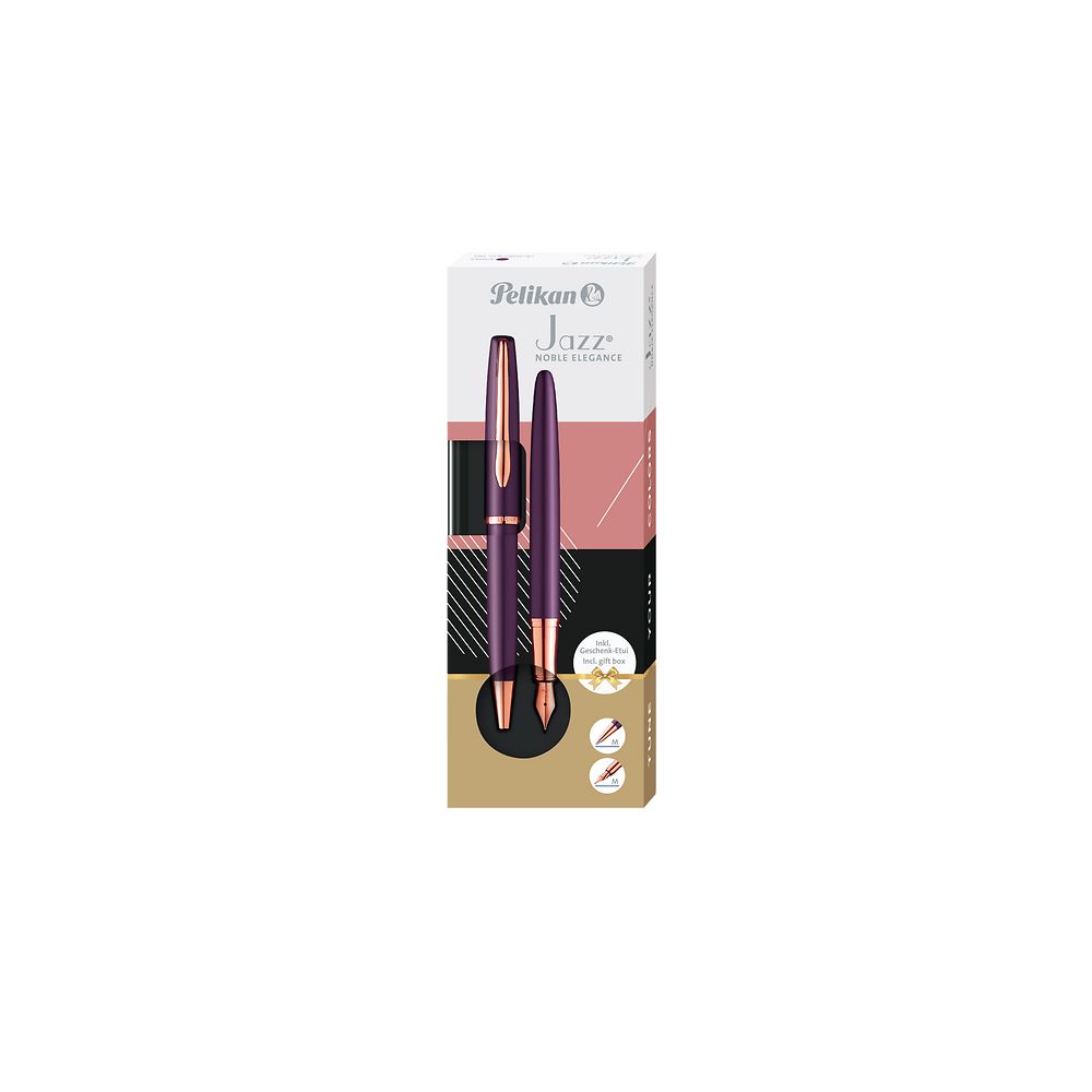 Zestaw piśmienniczy Pelikan Jazz Noble Elegance Viola pióro+długopis (400198411)