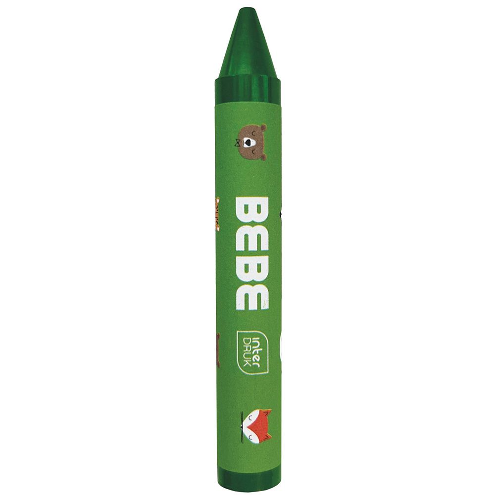 Kredki świecowe Interdruk BB KIDS pastel jumbo 8 kol. (8 kol)