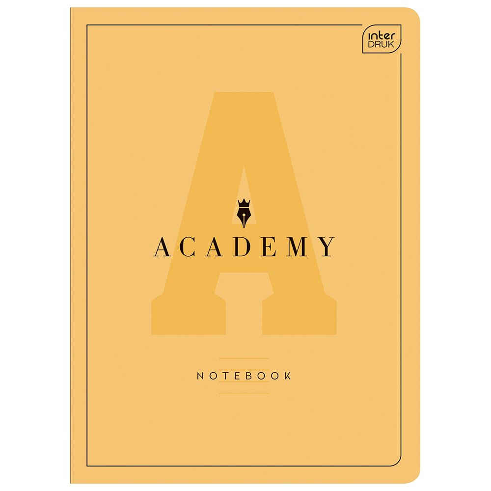 Zeszyt Hybrid Academy A5 60k. 90g linia Interdruk