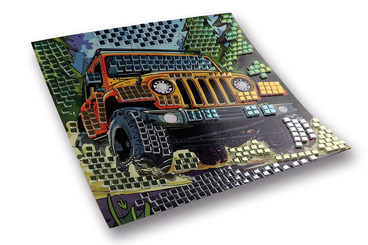 Mozaika auto terenowe Fun&Joy