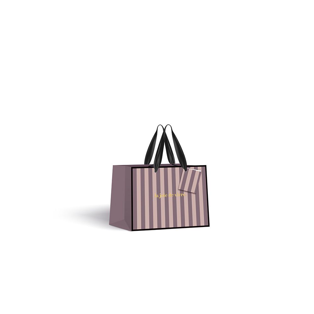 Torba prezentowa Interdruk GOLD 18x23x10 A5 (190g mała pozioma)