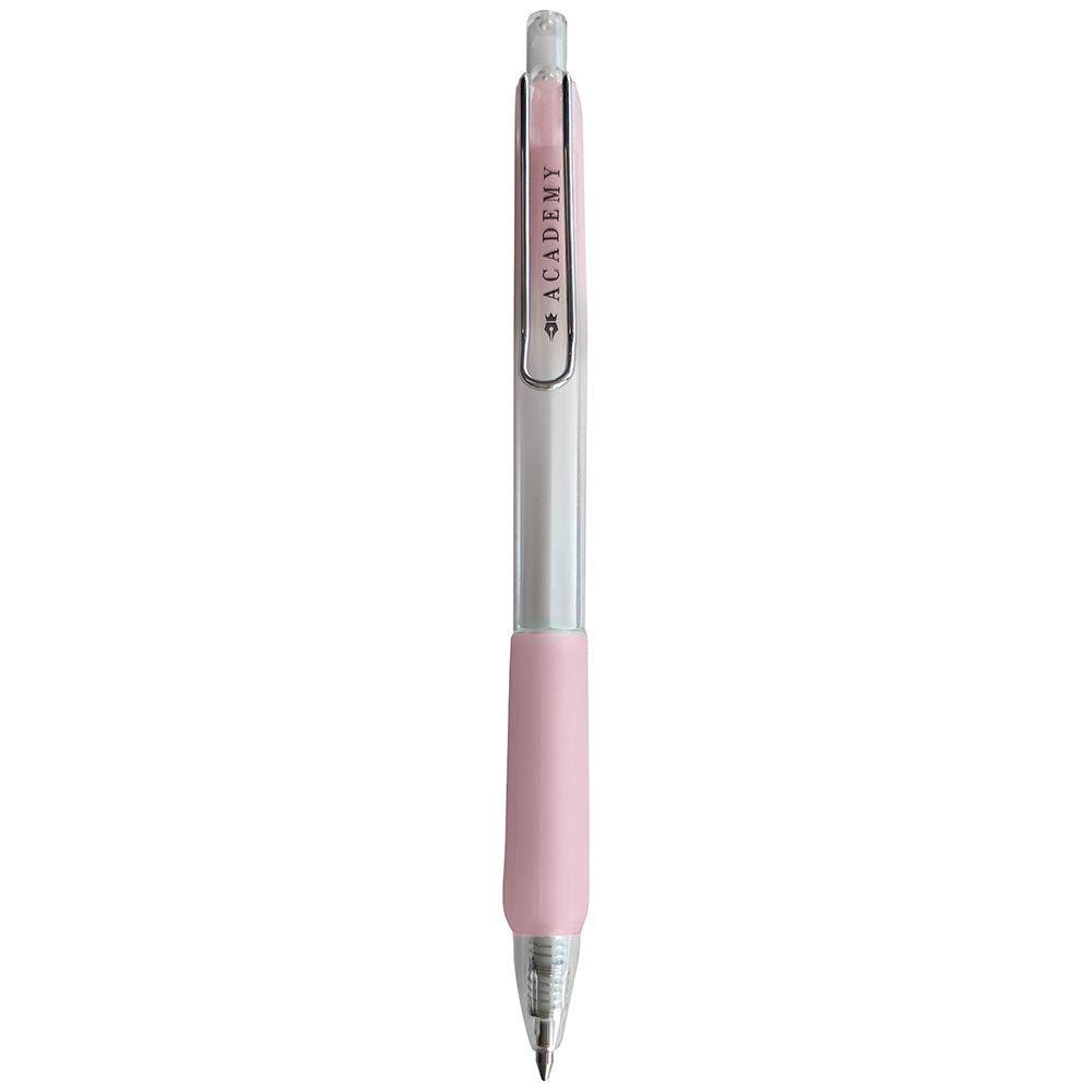 Długopis żelowy Interdruk PASTEL ACADEMY automatyczny SILKY z gripem niebieski 0,7mm (żelowy)
