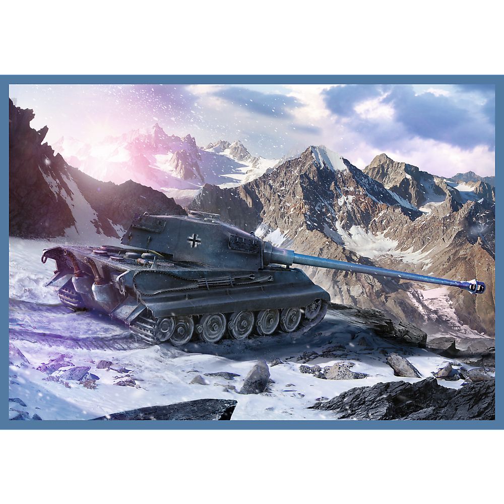 Puzzle Wielka bitwa czołgów 4x250 el. Trefl (13347)