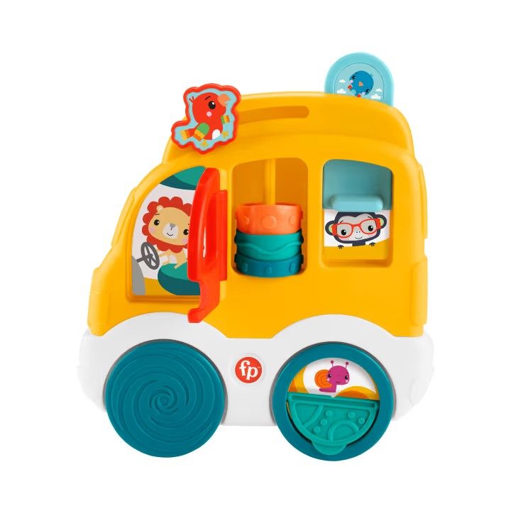 Zabawka edukacyjna Fisher Price aktywny domek/samochód (HXK32)