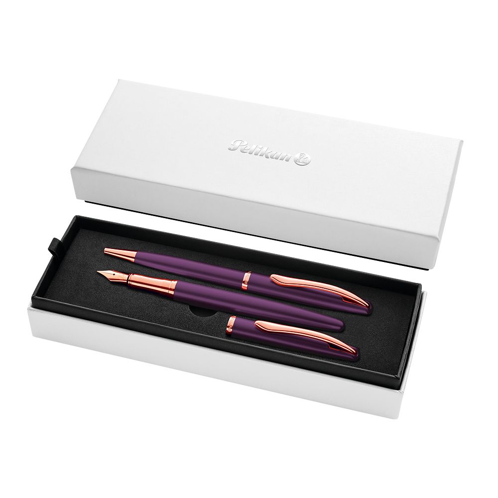 Zestaw piśmienniczy Pelikan Jazz Noble Elegance Viola pióro+długopis (400198411)