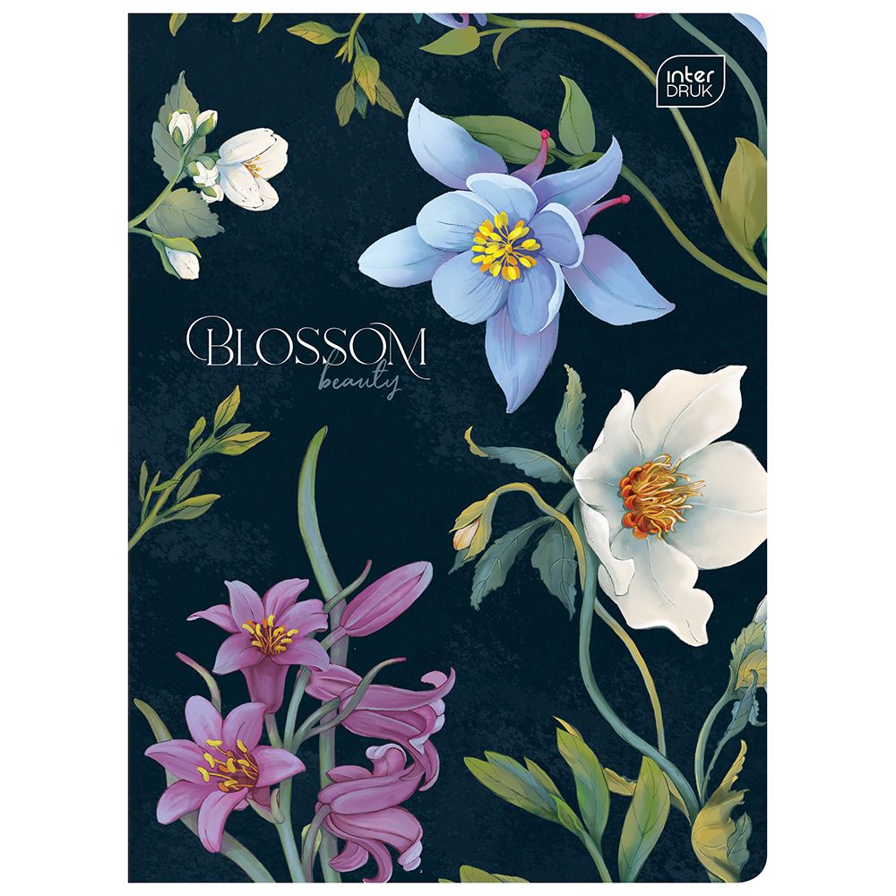 Zeszyt Interdruk HYBRYD FIORI A5 60k. 70g linia