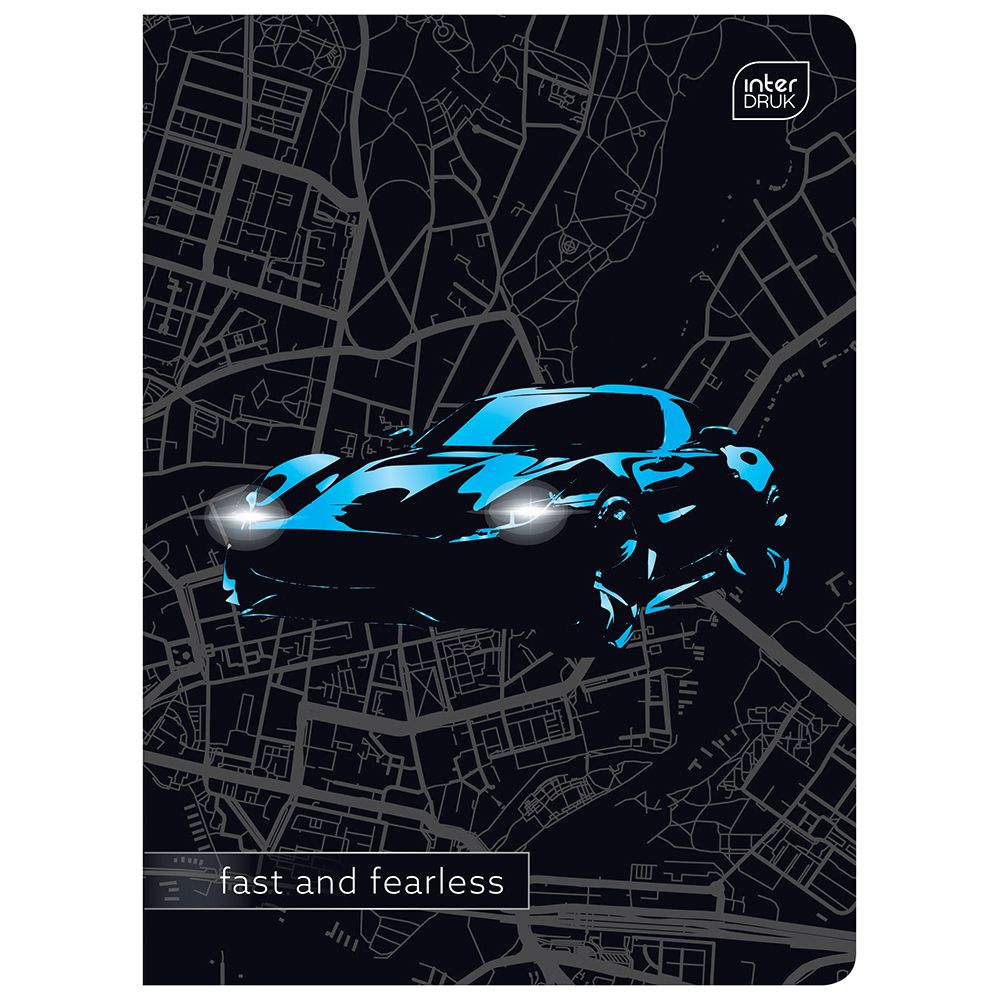 Zeszyt Interdruk CARS A5 32k. 70g krata