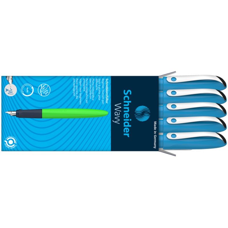 Pióro wieczne Wavy niebieskie Schneider (SR162133)