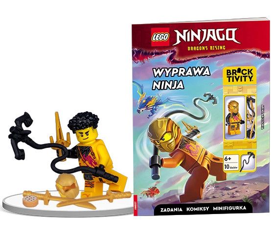Książeczka edukacyjna Ameet LEGO® NINJAGO®. Wyprawa ninja (LNC 6738)