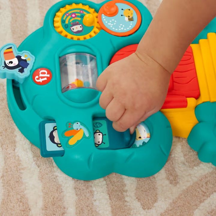 Zabawka edukacyjna Fisher Price aktywny domek/samochód (HXK32)