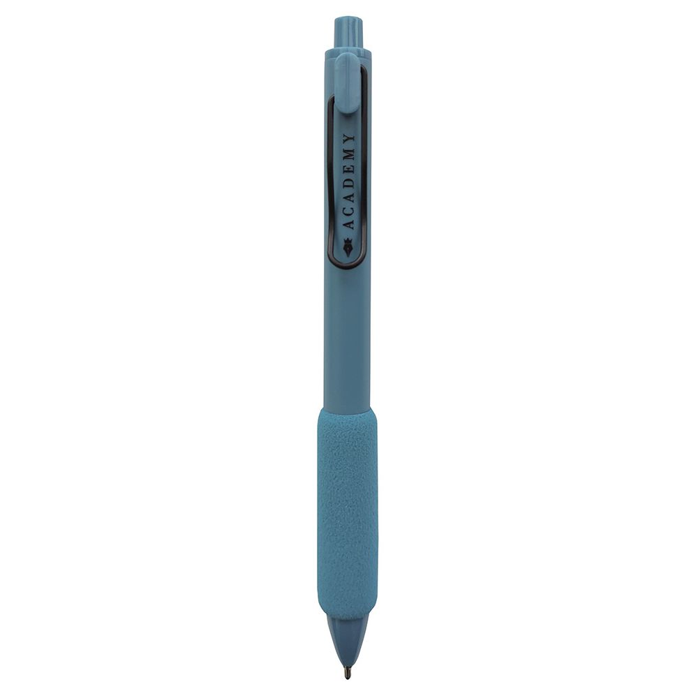 Długopis żelowy Interdruk Academy z piankowym gripem niebieski 0,7mm (żelowy)
