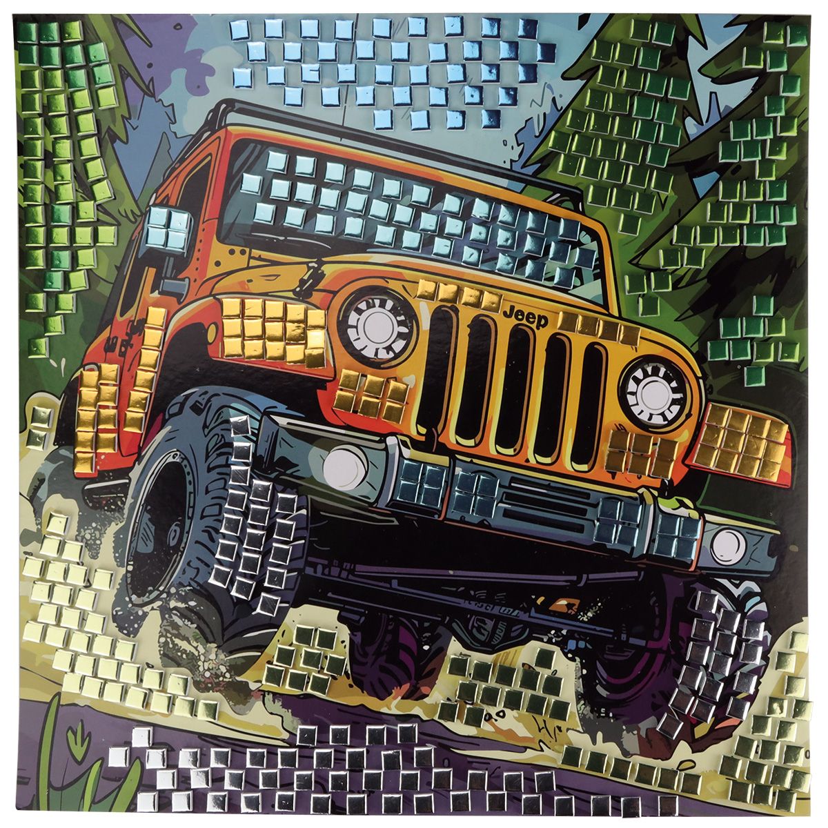 Mozaika auto terenowe Fun&Joy