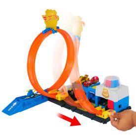 Tor wyścigowy Hot Wheels City Posterunek policji (JBM71)