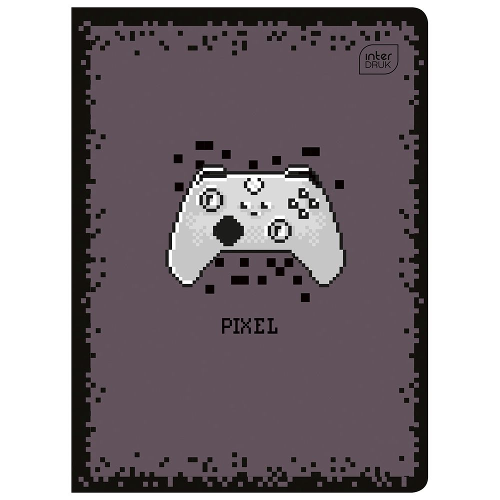 Zeszyt Interdruk PIXEL A5 16k. 70g linia kolor