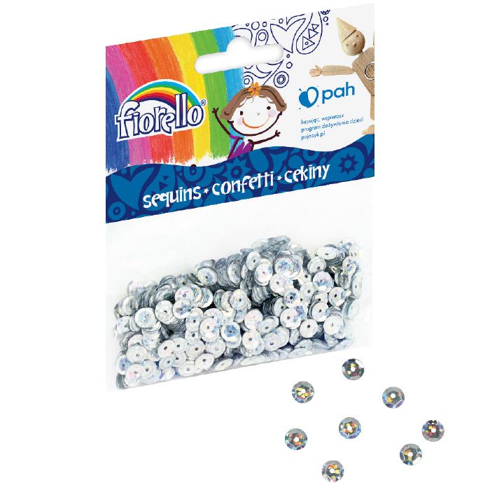 Cekiny srebrny 14g Fiorello (GR-C14-6S)