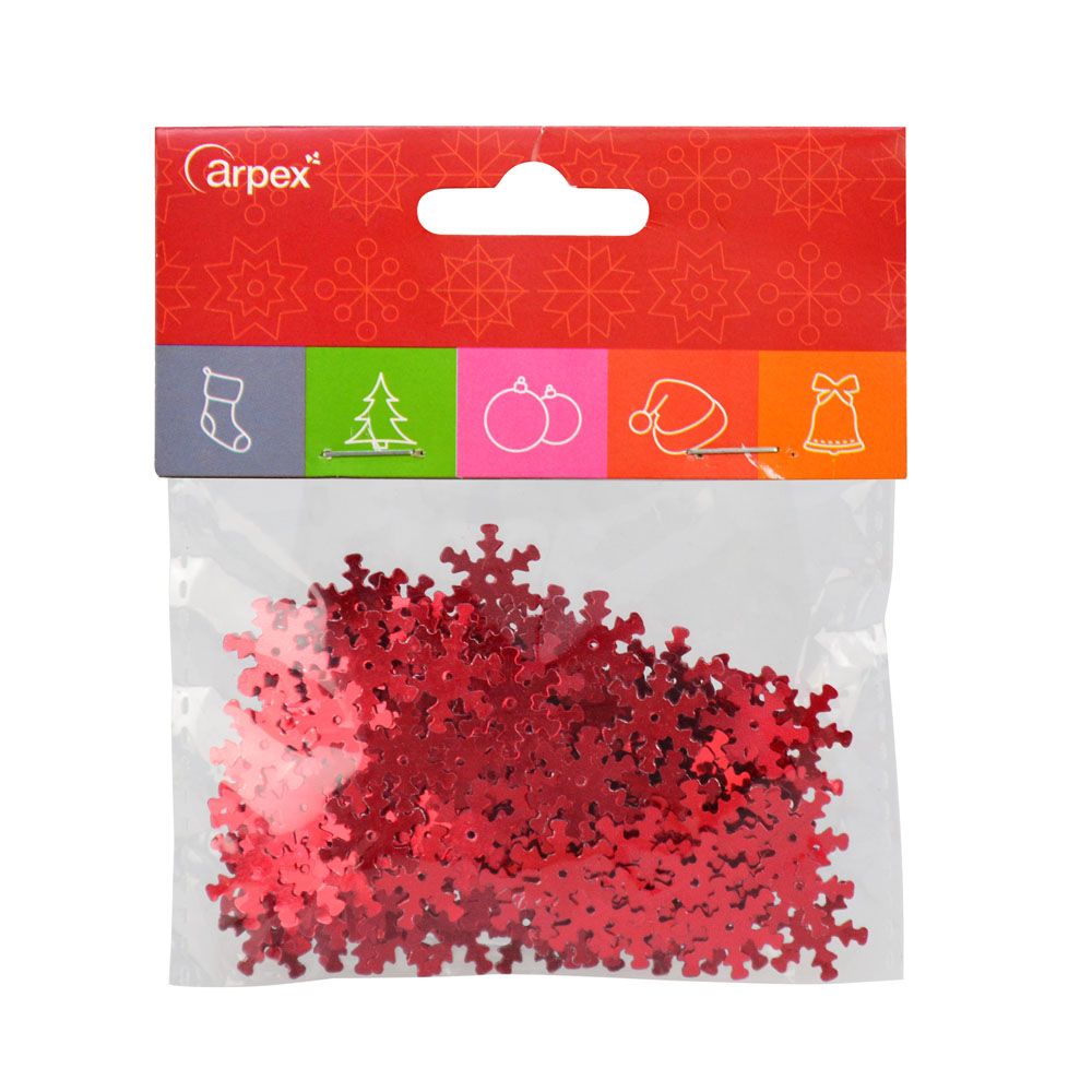 Konfetti gwiazdki czerwone Arpex (BN4710CZE-4286)