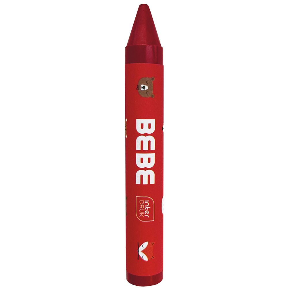 Kredki świecowe Interdruk BB KIDS pastel jumbo 8 kol. (8 kol)