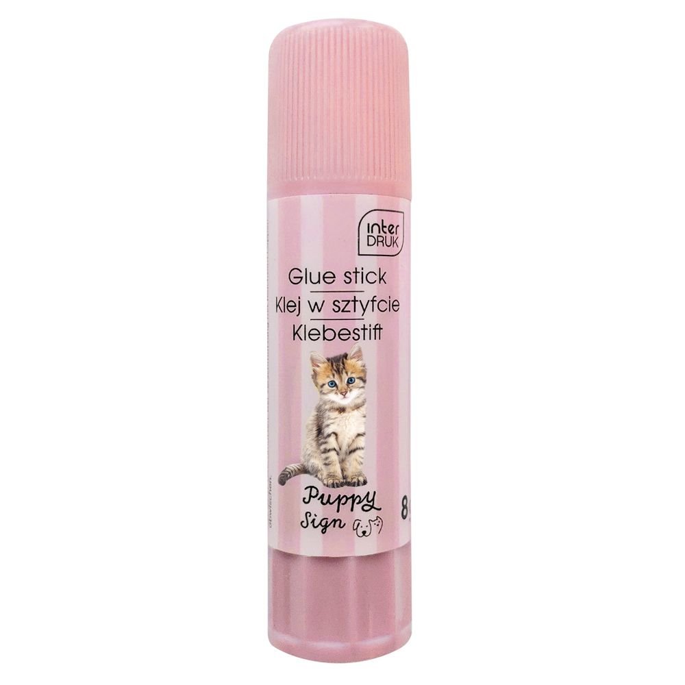 Klej w sztyfcie Interdruk PUPPY SIGN 8g (12 sztuki)