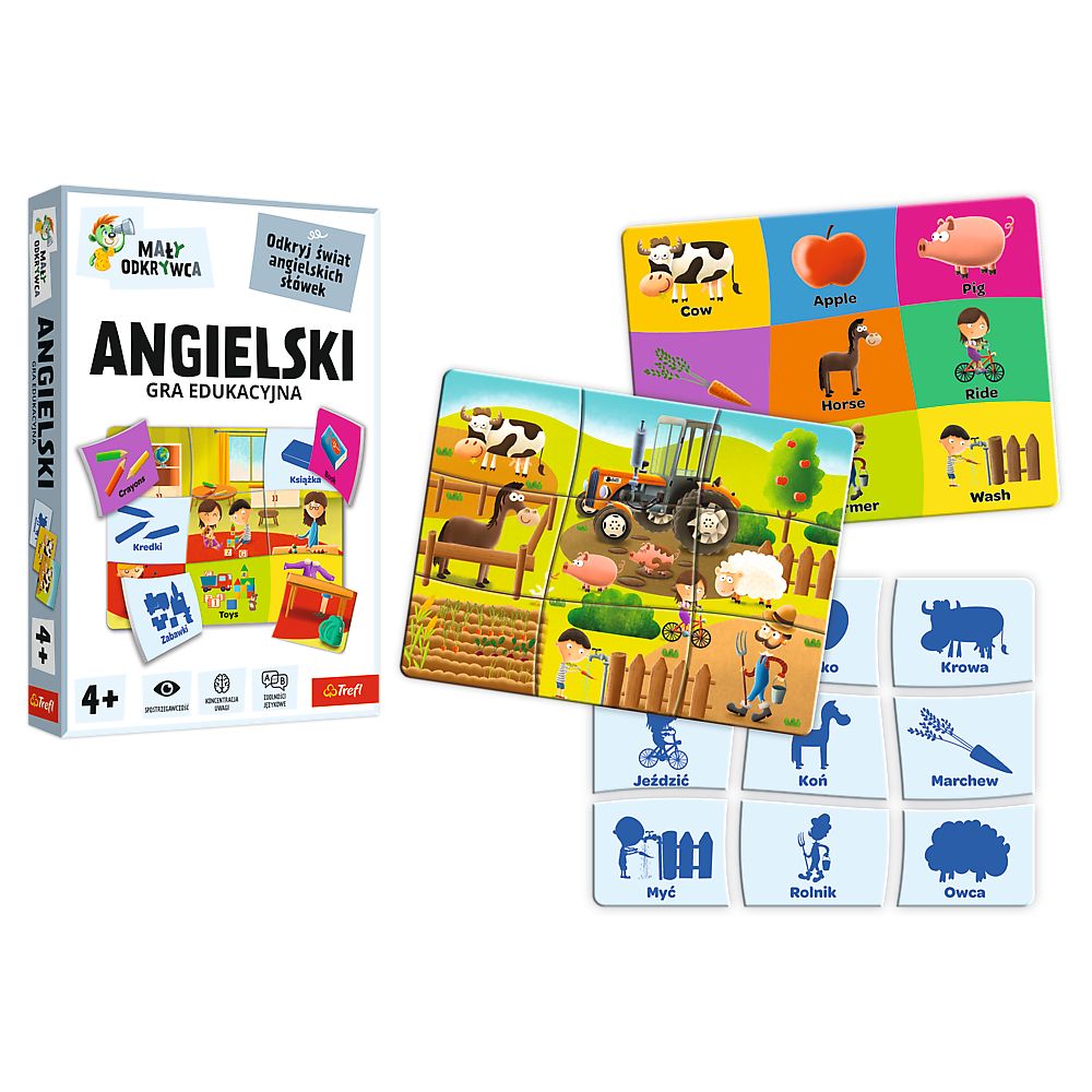 Gra edukacyjna Trefliki Angielski Trefl (02812)