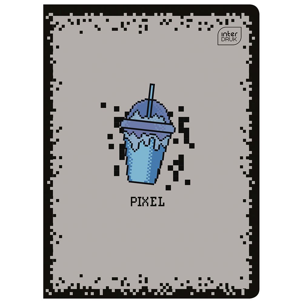 Zeszyt Interdruk PIXEL A5 16k. 70g linia kolor