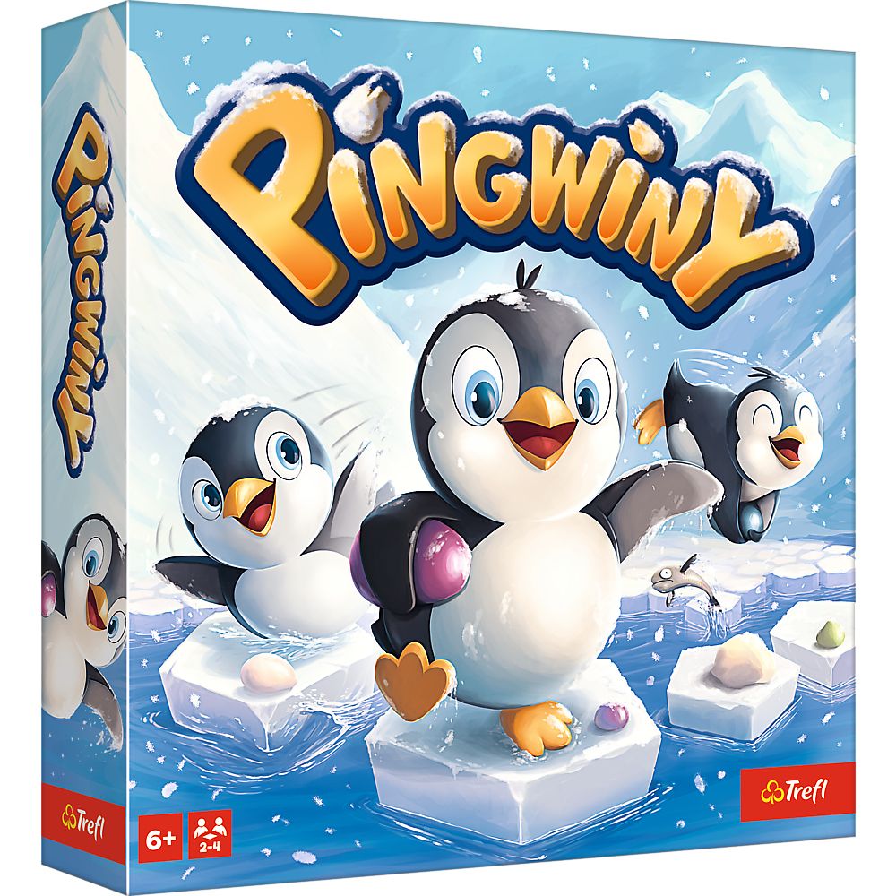 Gra edukacyjna Pingwiny" Trefl (02827)
