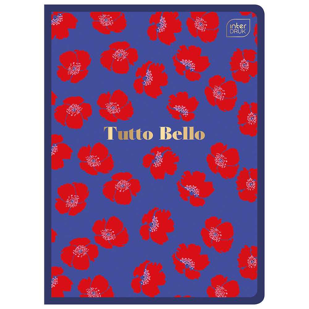 Zeszyt Interdruk METALIC TUTTO BELLO A5 32k. 70g krata