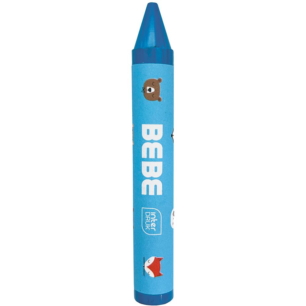 Kredki świecowe Interdruk BB KIDS pastel jumbo 8 kol. (8 kol)